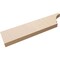 Ekena Millwork 2in. W x 8in. H x 32in. L Moab Woodgrain TimberThane Rafter Tail, Primed Tan RFTUR02X08X32MOARCPR - alternate 3